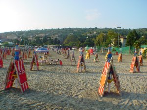 Strand von Portoroz